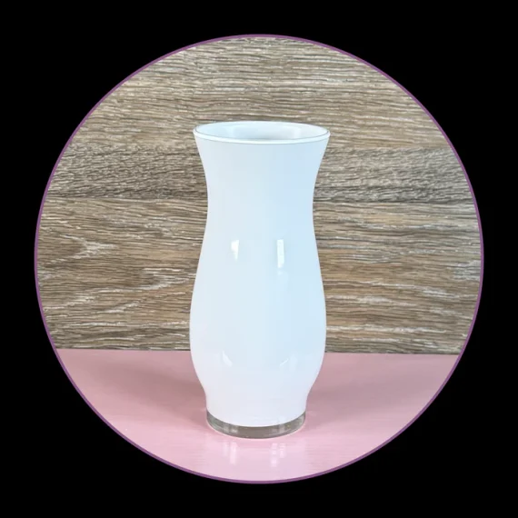 DIY Build-A-Floral (30 flower) Kit, Carafe Glass Vase, Sola Wood Flowers - Image 4