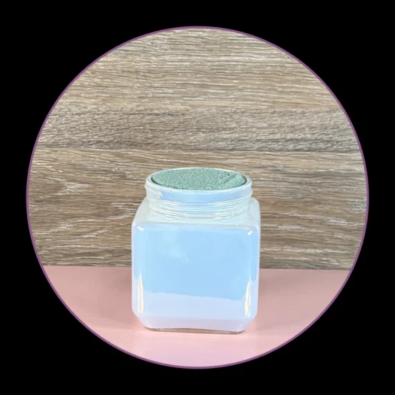 DIY Build-A-Floral (30 flower) Kit, Square Short Glass Vase, Sola Wood Flowers - Image 4