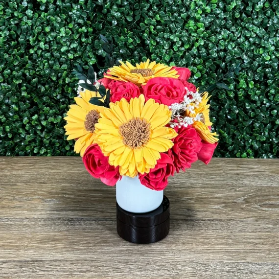 DIY - Sunflowers & Roses - Build-A-Floral Kit - Sola Wood Flowers - Image 4
